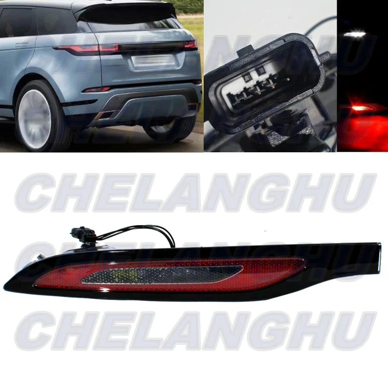 

LED Left Side Rear Bumper Reflector Light Lamp For Land rover Range Rover Evoque L551 2019 2020 2021 2022 2023 LR136974