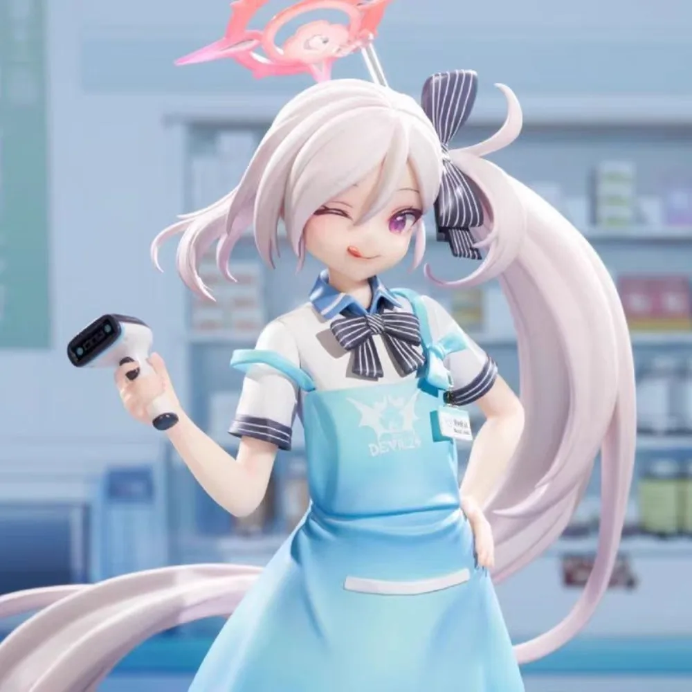 

Anime Character Blue Archive Figurine, Beautiful Girl Asagi Mutsuki Figurine Model Desktop Ornament