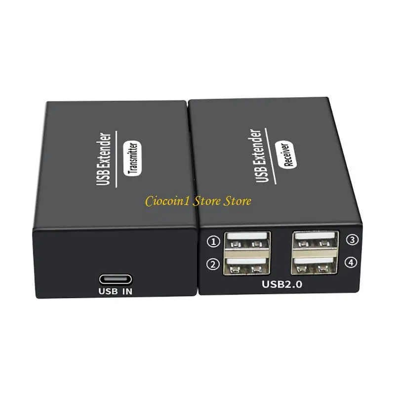 A3PC Metal USB Transmitters Receiver USB Extenders Extends USB Ranges up to 200m