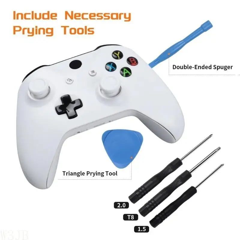 W3JB Ersatz-Daumensticks, Joystick, analoger Daumenstick-Griff für Game-Controller – Detail 3