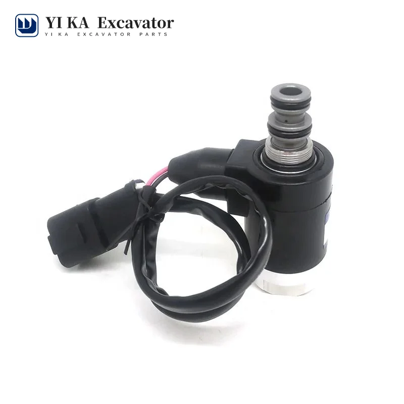 

For Komatsu PC60-7 100 120-6/7 turn rotation Solenoid valve leader Safety lock Solenoid valve dredger accessories