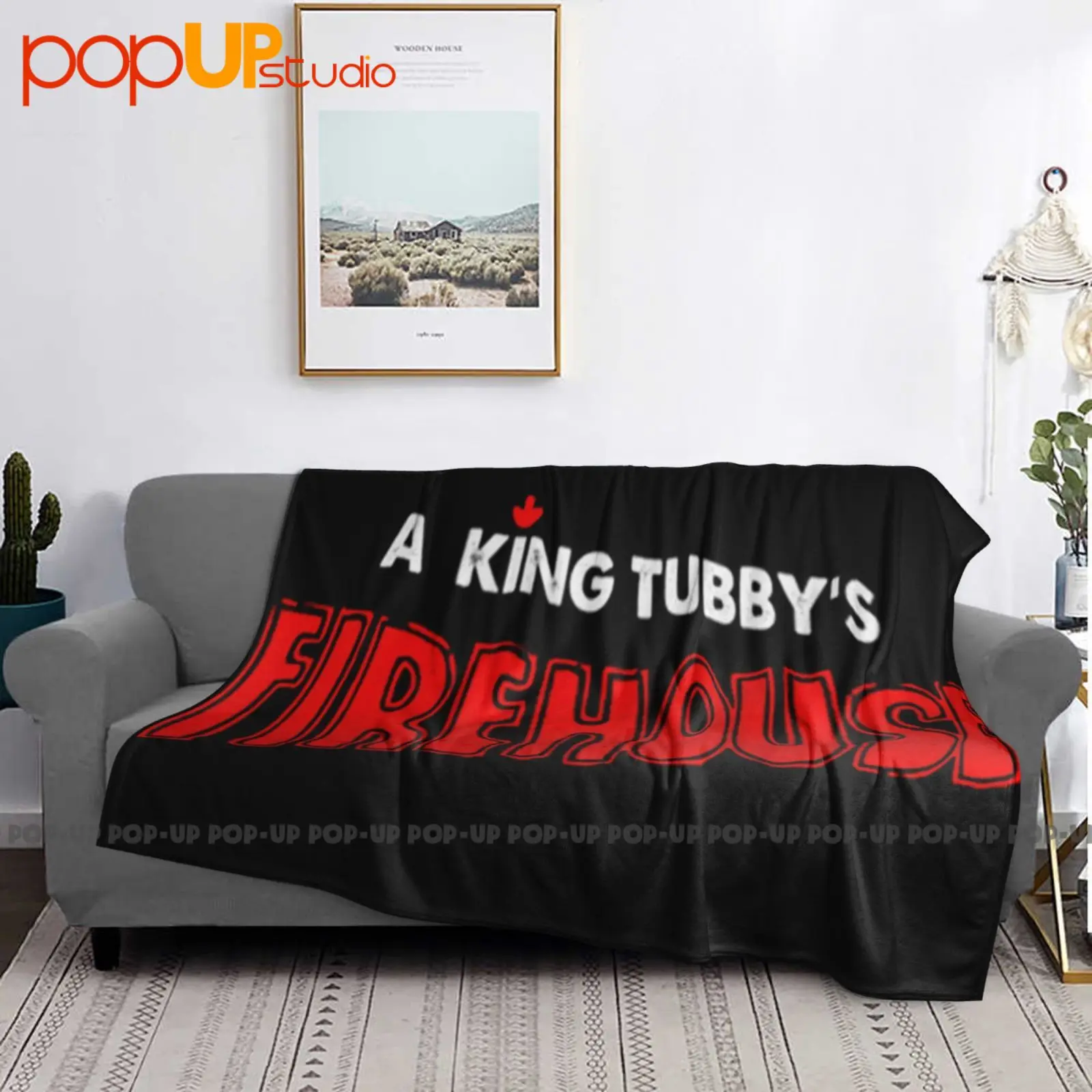 King Tubby Firehouse Records Reggae Dub Dancehall بطانية فائقة النعومة لحاف غطاء أريكة شتوي أغطية سرير