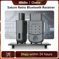 Receptor Bluetooth Retro 8BitDo Saturn Windows, para Xbox Series, Gamepad Xbox One, Switch Pro y Dongle de controlador PS5/PS4