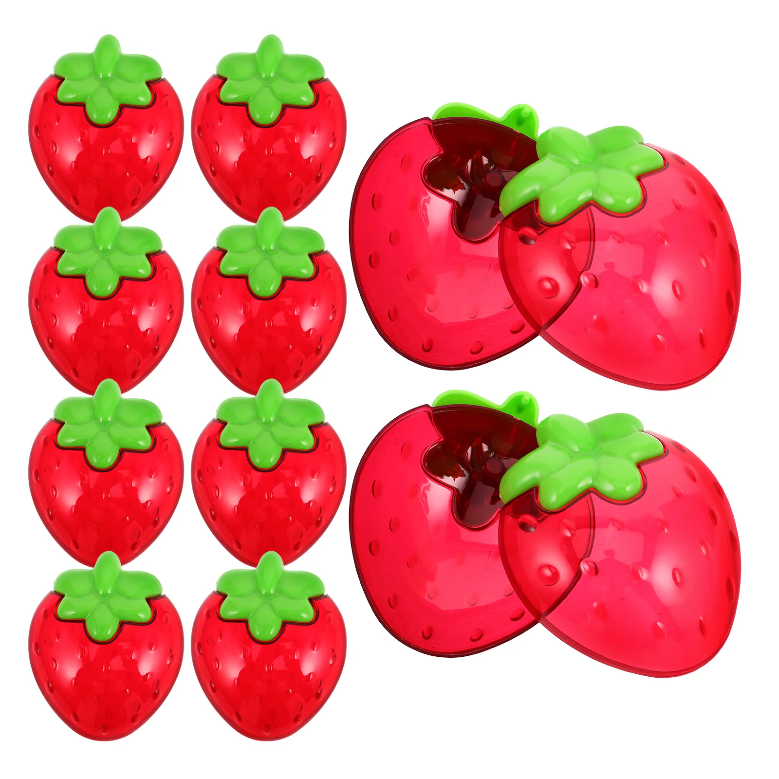 

10pcs Candy Packing Boxes for Wedding Storage Case and Necklace Jewelry Box for Strawberry Party Favor Boxes and Small Jewelry B