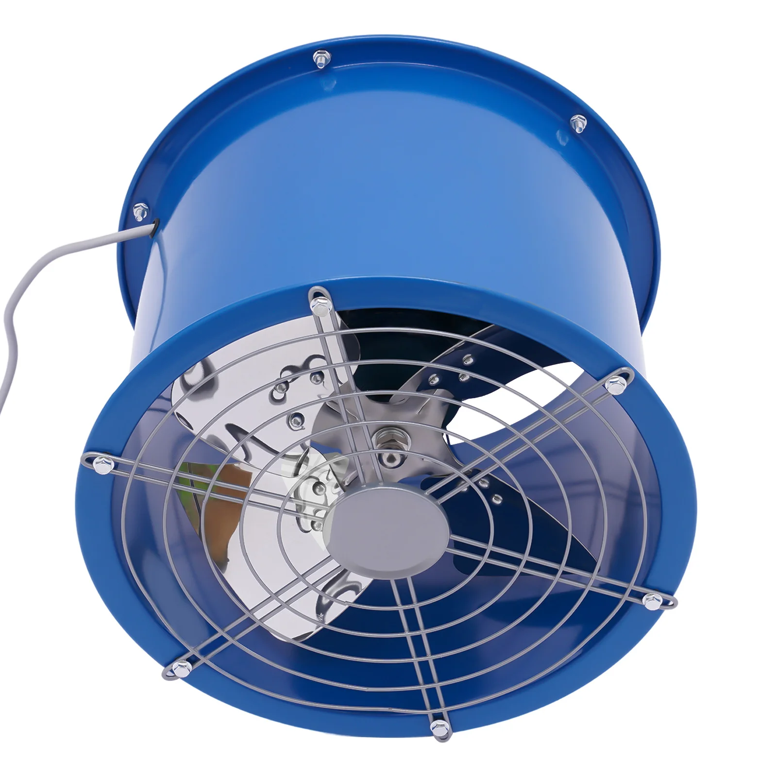 Ventilador de Tubo Cilíndrico de 16 pulgadas, Extractor de humos de pintura para cabina de pulverización, 1420r/min