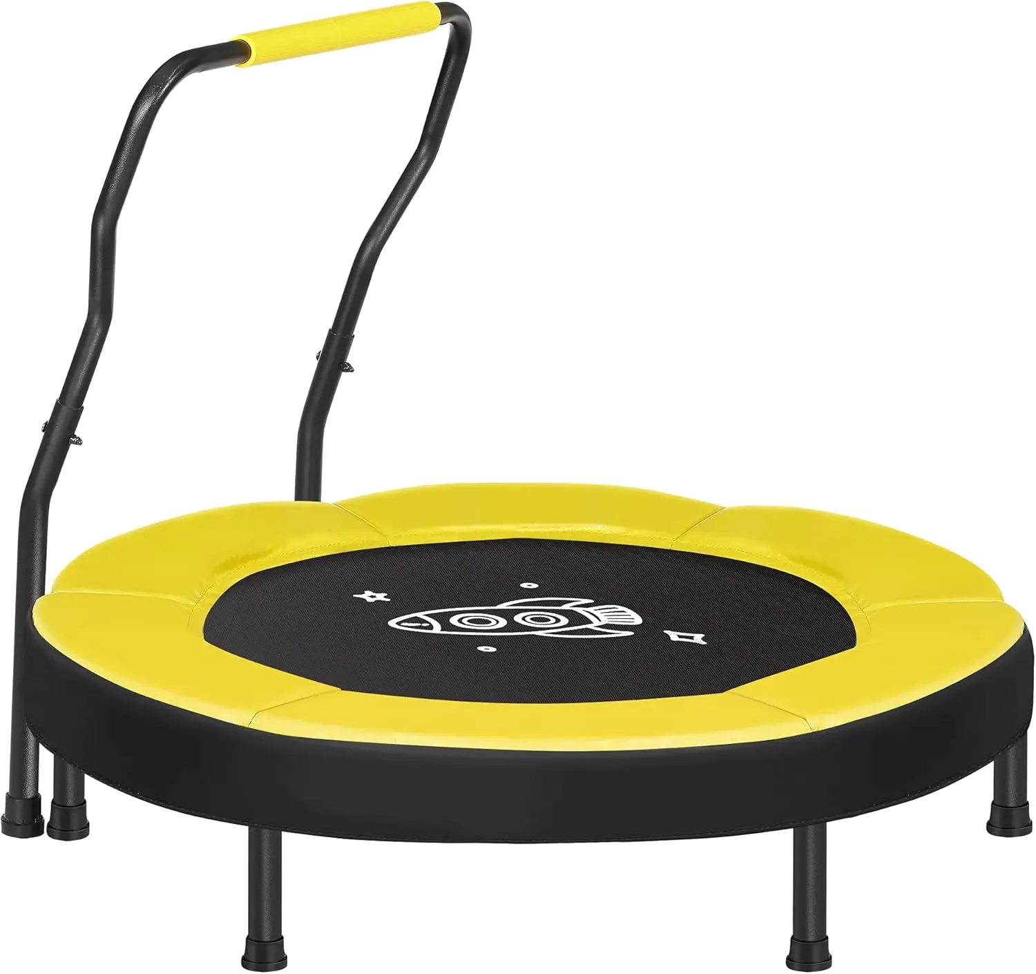 XMSJ Trampoline For Kids, 3ft Mini Trampoline With Handlebar, Toddler Trampoline For Indoor And Outdoor, Max. Load 220 Lb