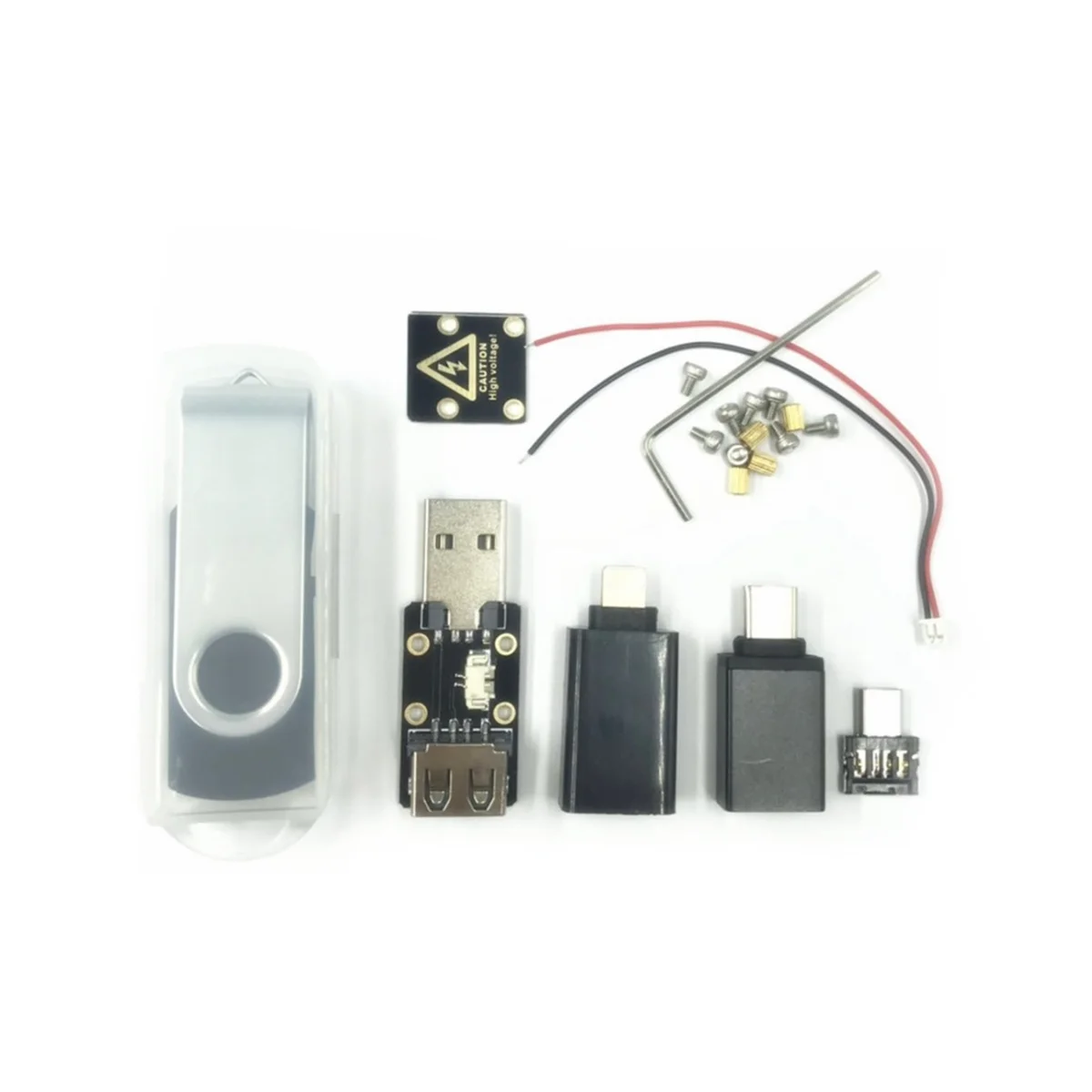 USB Killer V3.0 USBKiller3.0 U Disk Killer Miniature High Voltage Pulse Generator Accessories Complete