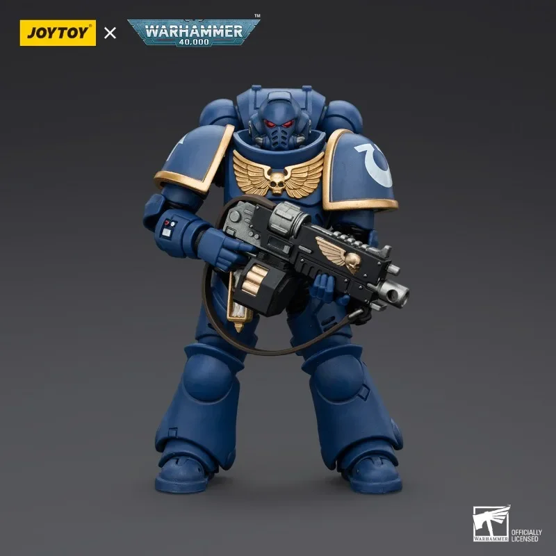 Warhammer 40K Action Figures Ultramarines Intercessors anime model 1/18 V4 Collection toy gifts Doll JOYTOY