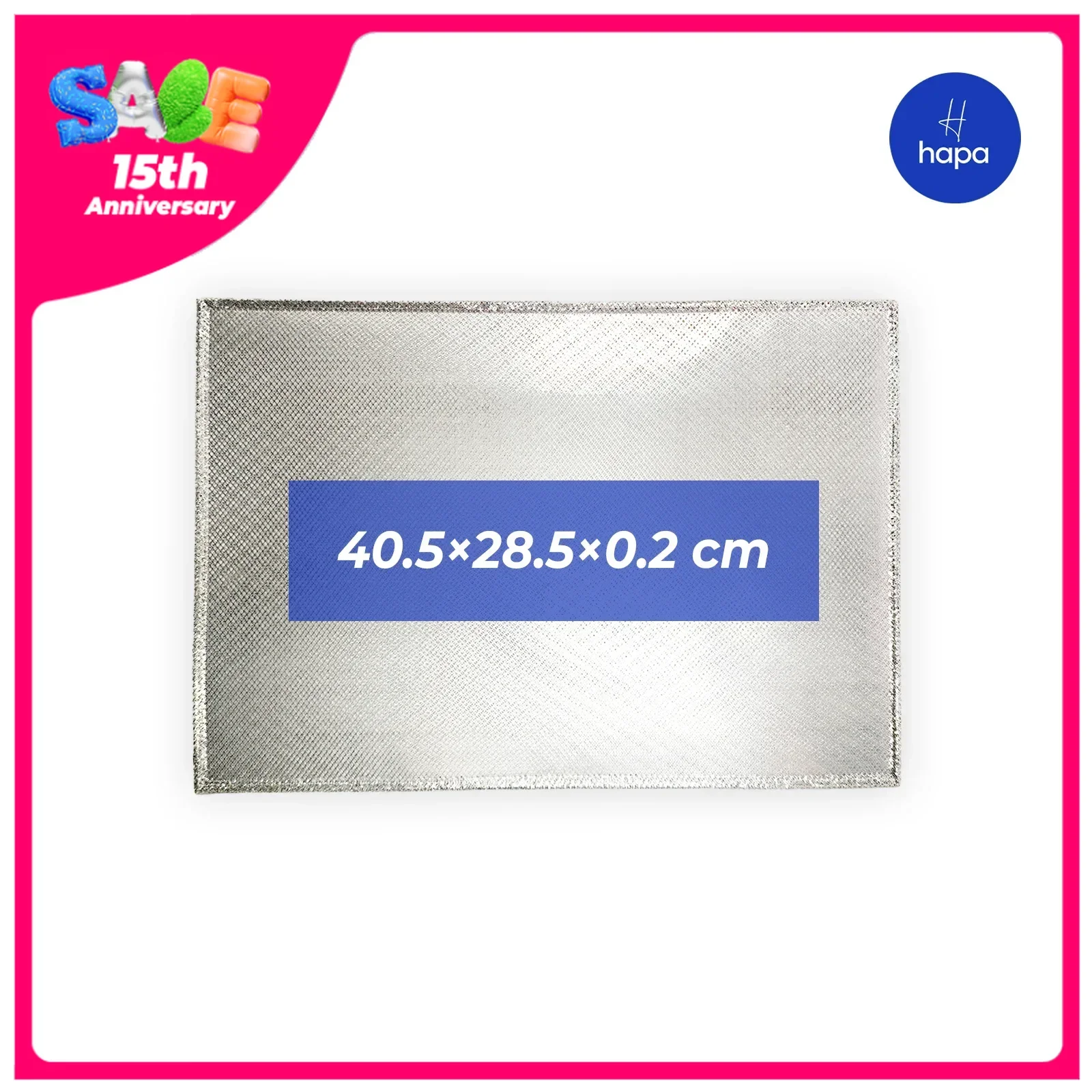 1Pack, 40.5 x 28.5 x 0.2cm  Range Hood Grease Filter Kitchen Extractor Aluminium  5714