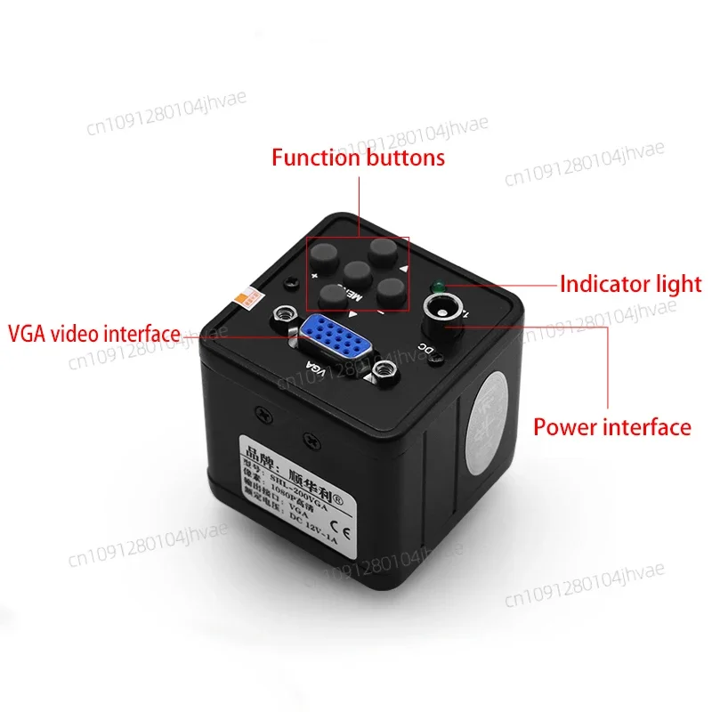 NEWFull HD 1920*1080 كاميرا فيديو مجهر C/CS واجهة كاميرا مجهرية صناعية #5