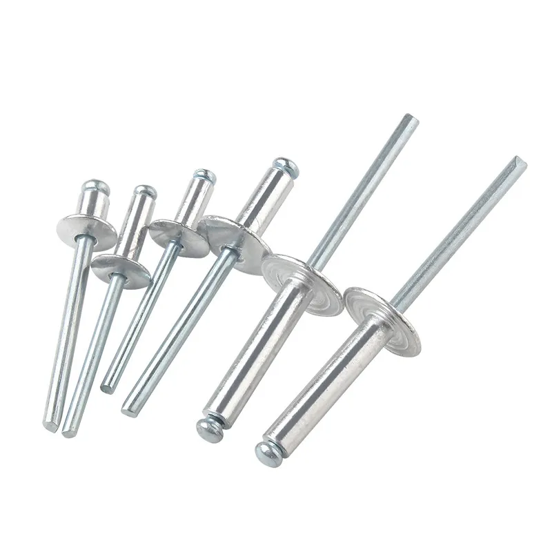 100 teile/los M5 * 16 Aluminium Senkkopf POP Kopf Niet Kern Ziehen Dekoration Nieten mit Großen Hut
