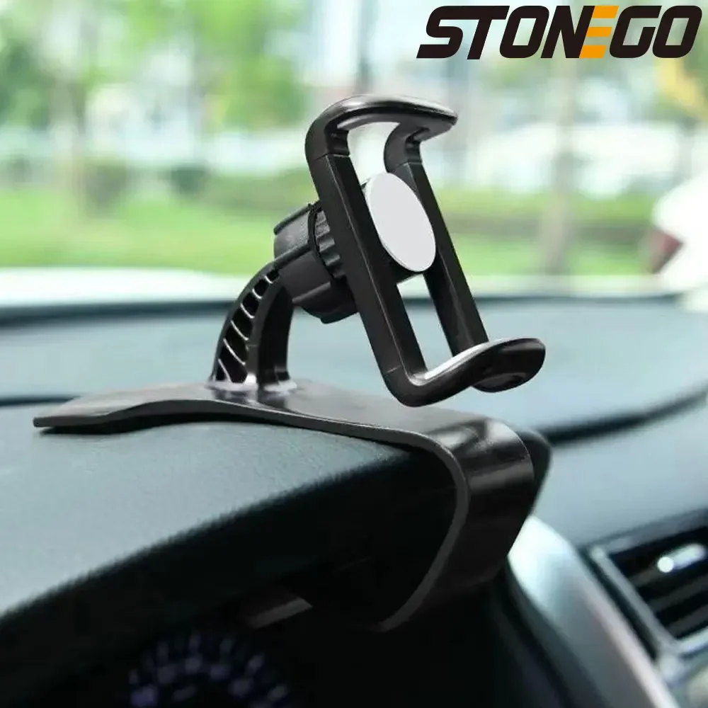 Car Snap-on Cell Phone Holder Cross-border Car Navigation Support Bracket Dashboard Multifunctional Cell Phone Holder