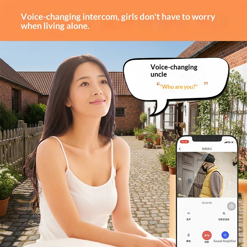 Sonnette vidéo Wi-Fi avec enre - Home Security Front Door Camera avis et prix