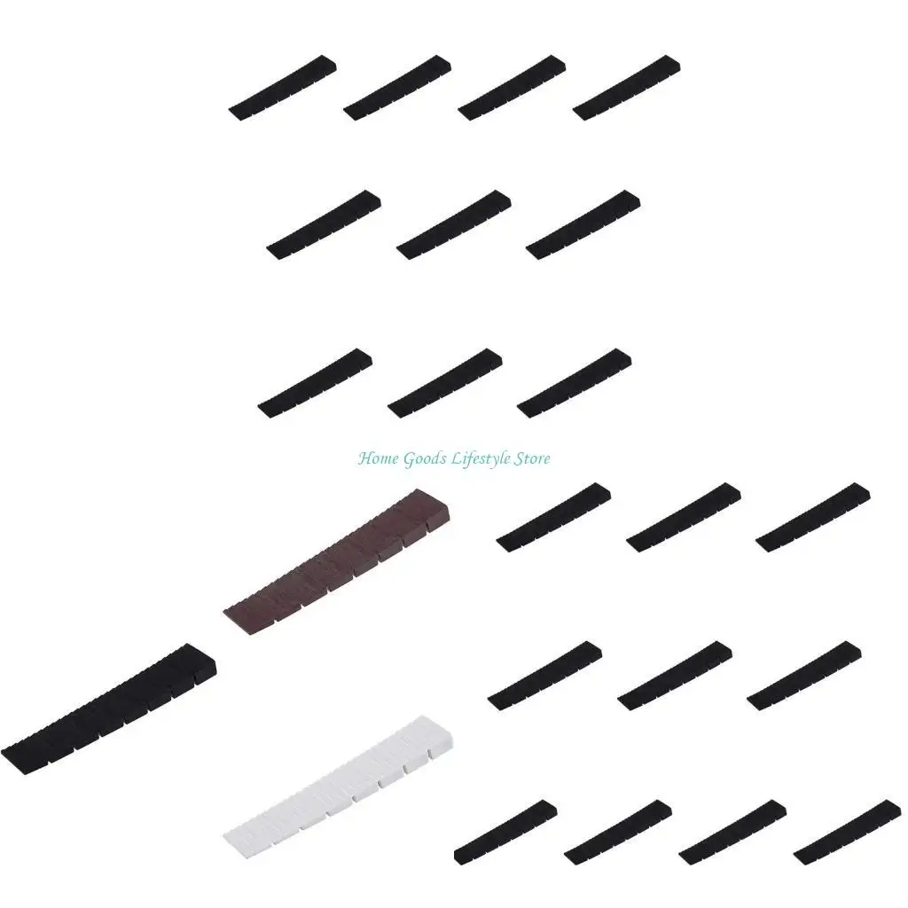 

E74E 10Pieces Practical Furniture Wedges Plastic Shims for Leveling Tables Chairs Fridge Toilet Flexible and Stackabled