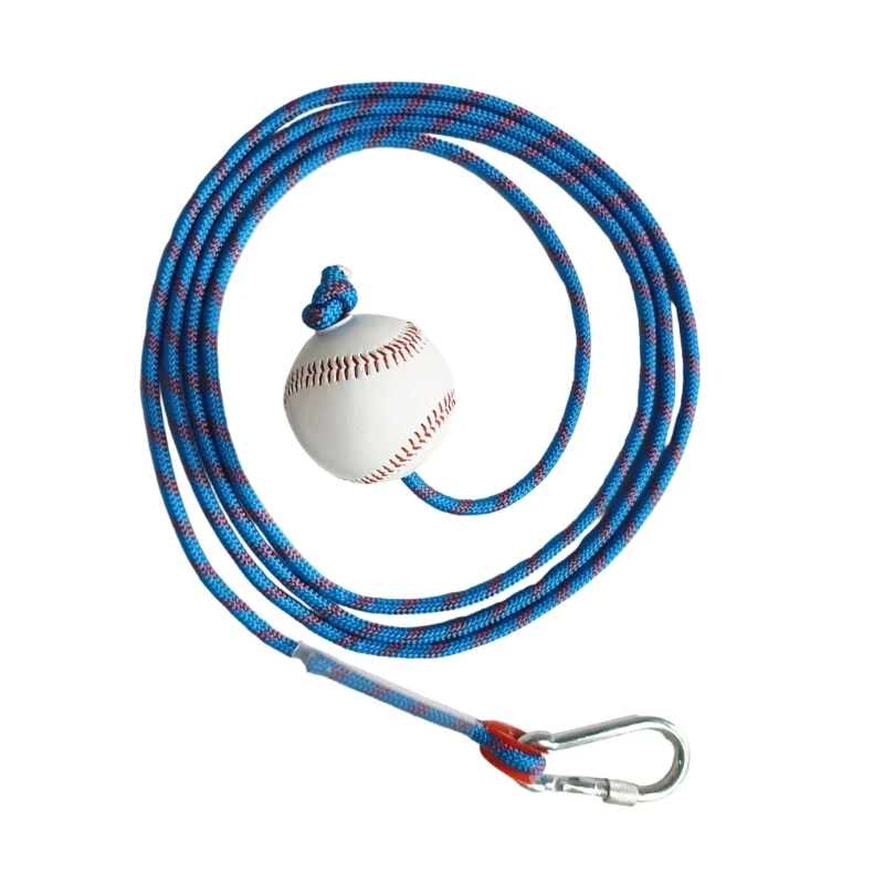 Reinforced Hitting Rope Baseball Softball Trainer Develops Power Swings Control