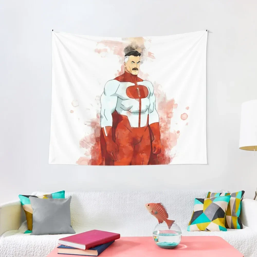 

Invincible - Omni-Man *watercolor* Tapestry Anime Decor Bedroom Decor Outdoor Decor Cute Room Tapestry