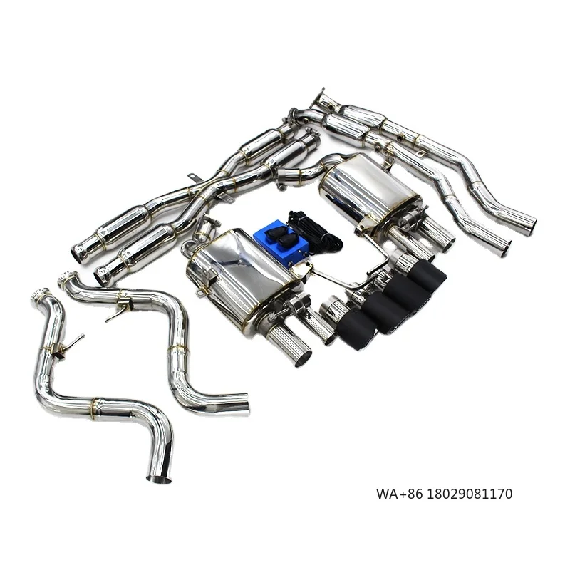 

Выхлопная система OEM для M3 E92/E90/E93 4.0L 2008-2013, нержавеющая сталь, Catback, выхлопная труба, глушитель