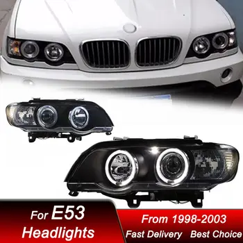 適用於BMWX5 E53 1998-2003款的新款LED大燈總成升級版高配置投影透鏡配件套件 8 最佳銷售 BMWX5 E53頭燈 - №2