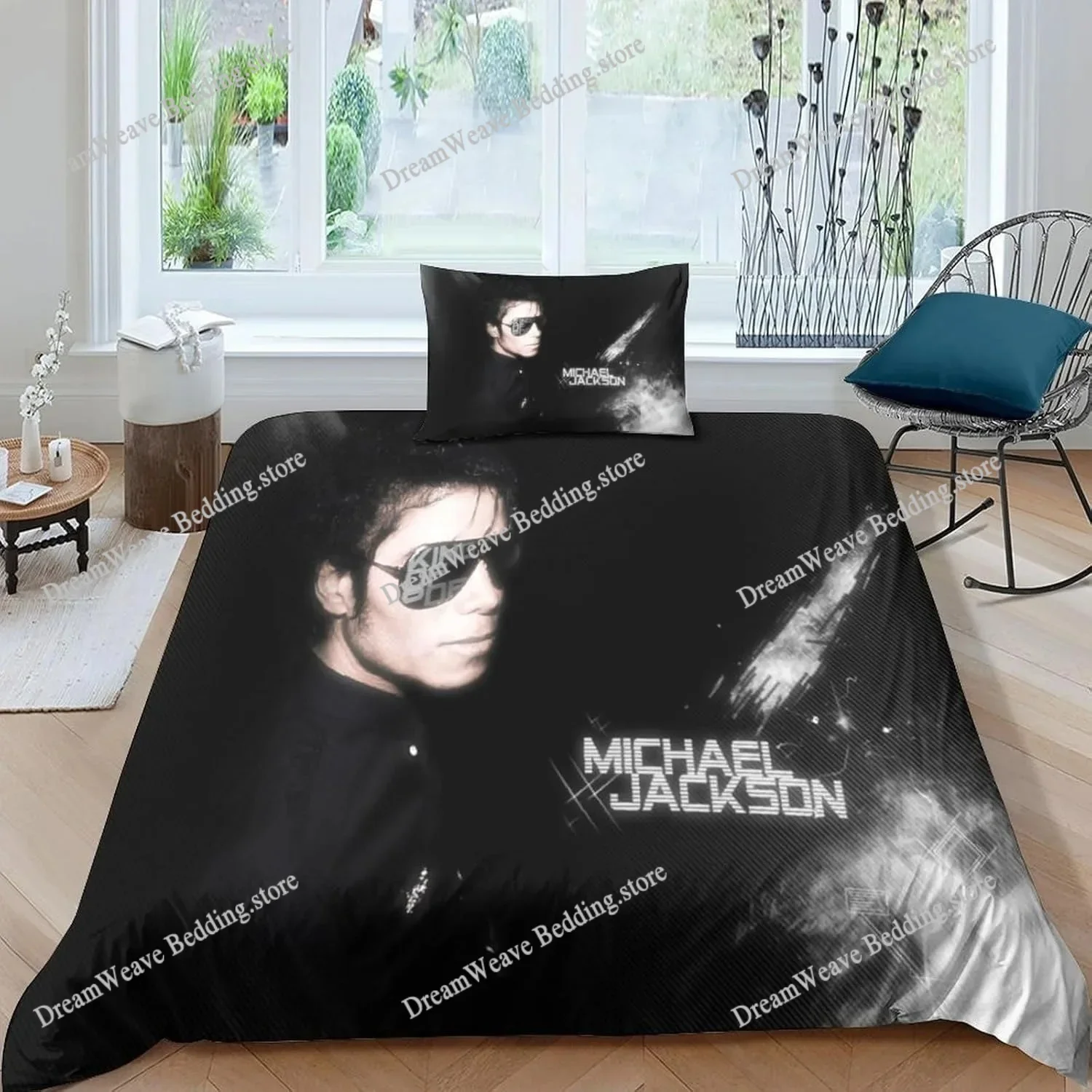 Michael Jackson Bedding Sets Exquisite Bed Supplies Set Duvet Cover Bed Comforter Set Bedding Set Luxury Birthday Gift741