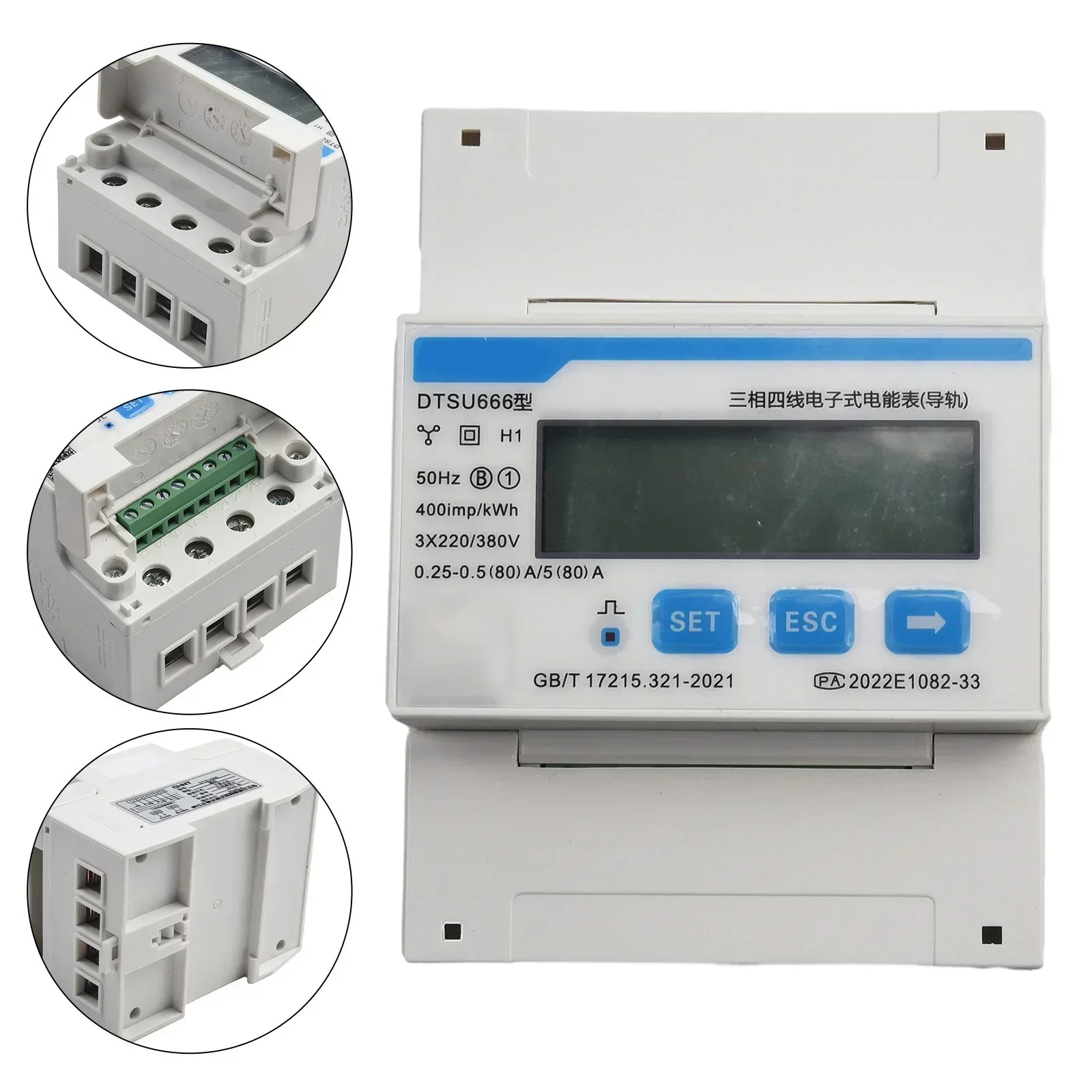 

High quality Three phase EZ Meter DTSU666 Accurate and Reliable Energy Measurement for Photovoltaics and Wind Turbines