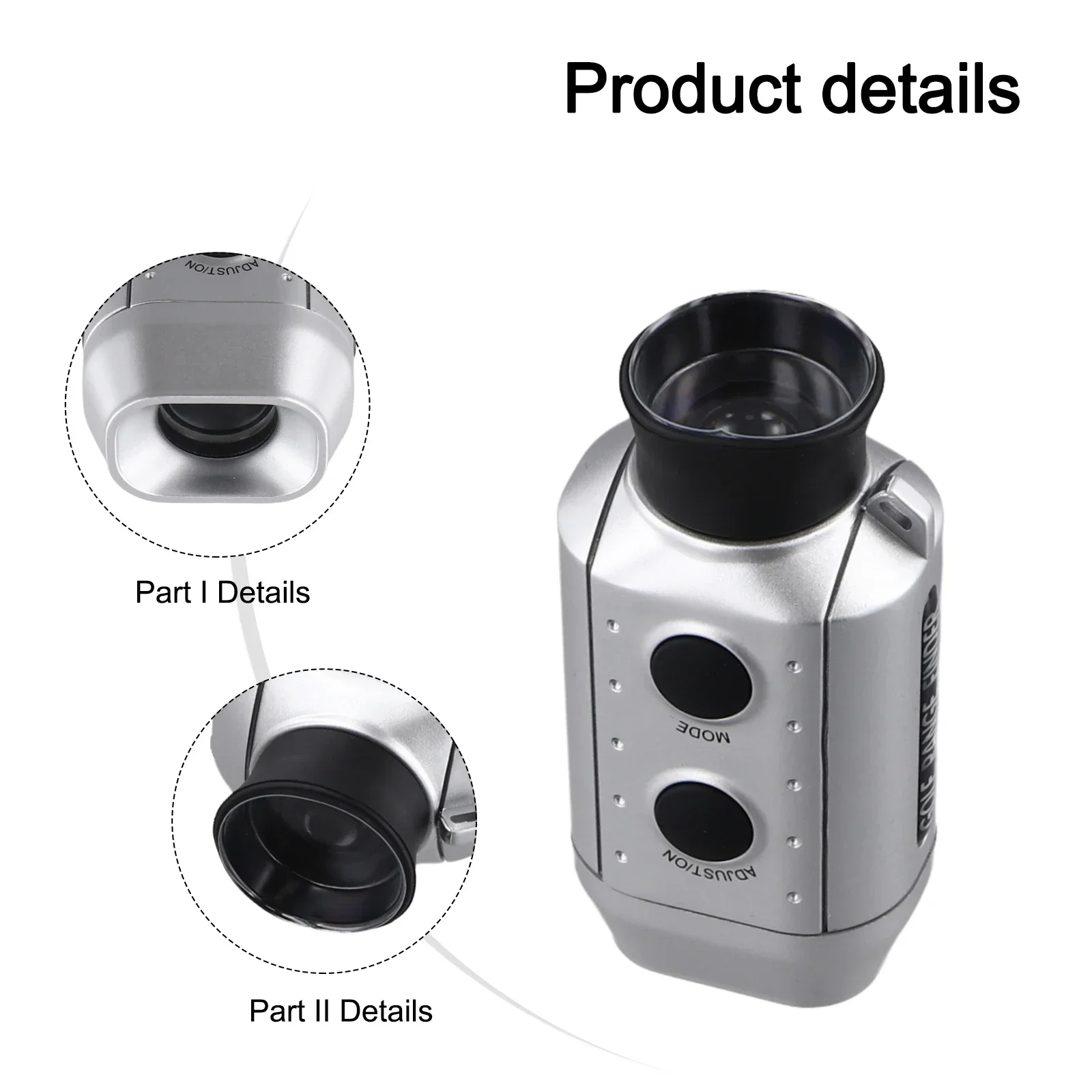 Range Finder Golfing Rangefinder 7X 850m ABS Digital Measuring Instrument Distance Meter Scope Lightweight Safe
