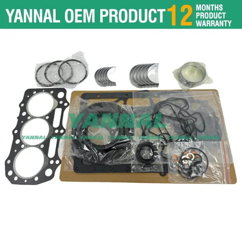 N843 Overhaul Rebuild Kit For Shibaura Engine T1510 T1520 Tractor