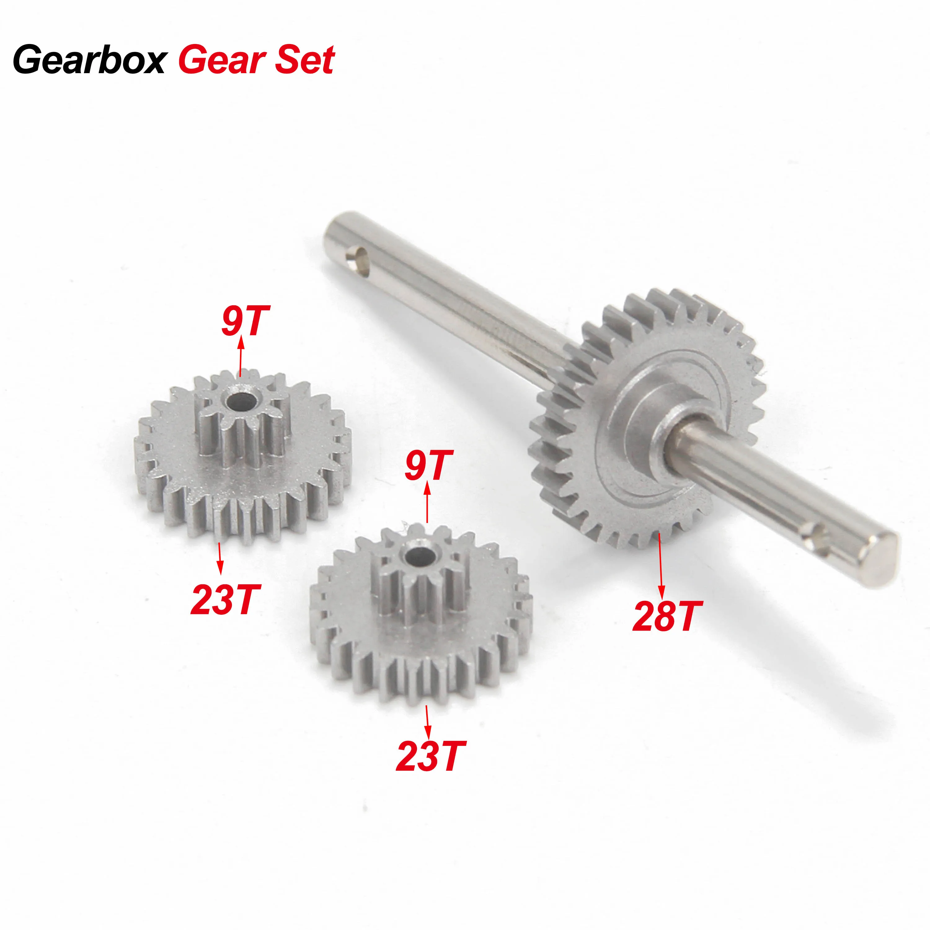 Metall-Getriebe für 370 Motor 1/12 RC Auto Crawler MN Modell MN82 MN78 MN99S MN168 MN98 Upgrade-Zubehör – Detail 17