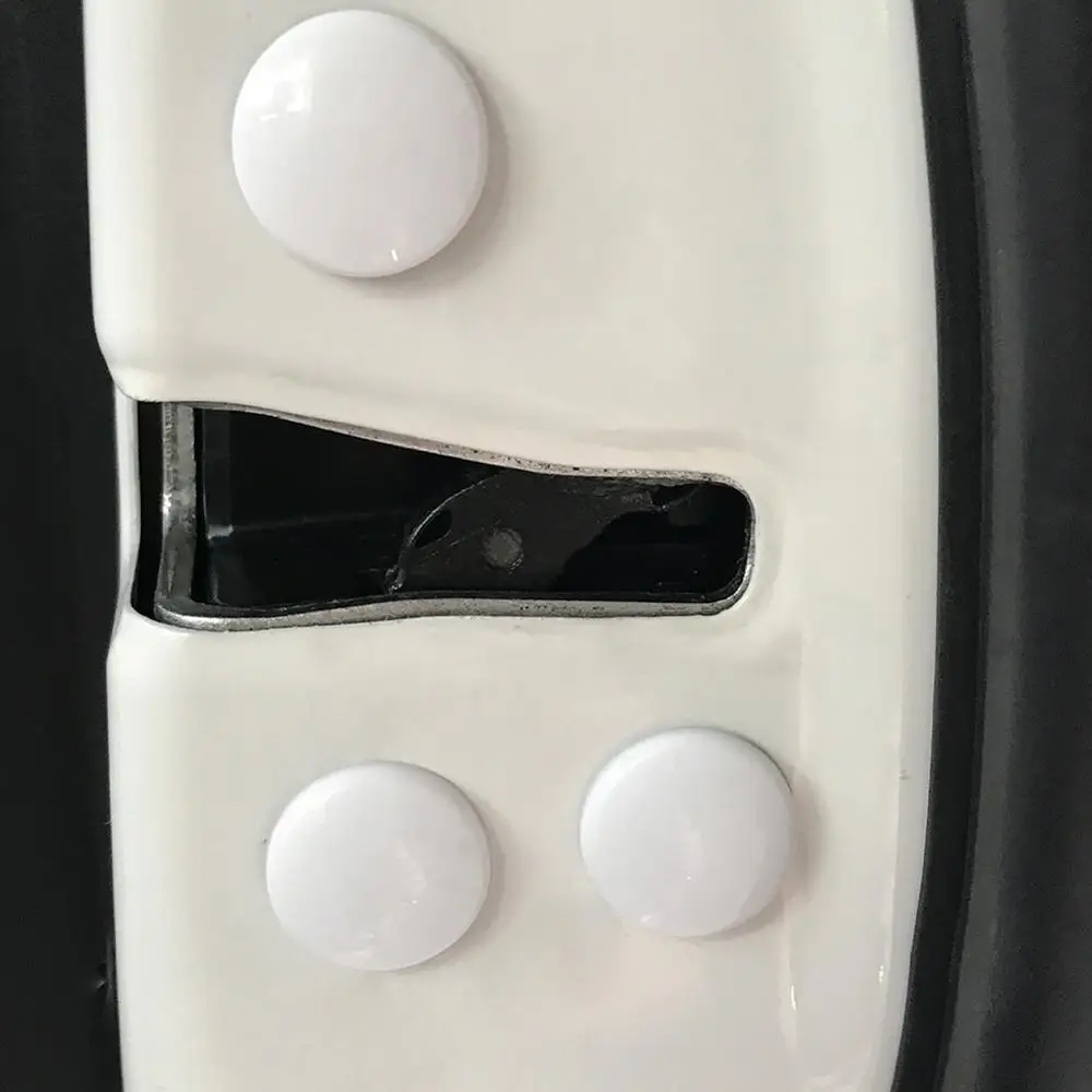 جديد 12 قطعة باب السيارة برغي تثبيت غطاء حامي لشركة فيات باندا برافو بونتو لينيا كروما 500 595 #4