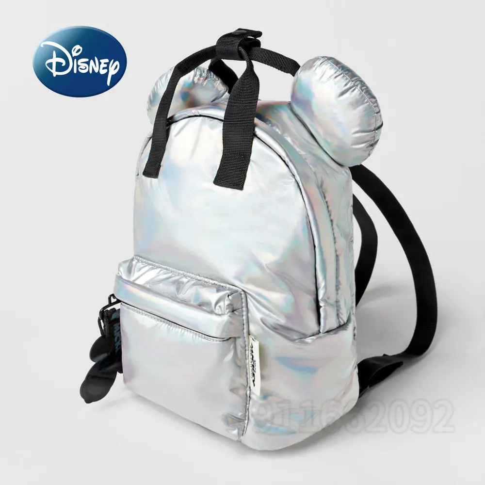 Disney Mickey New Children\'s Backpack Luxury Brand Cartoon Boys and Girls\' Schoolbag Cool Fashion Children\'s Casual Backpack