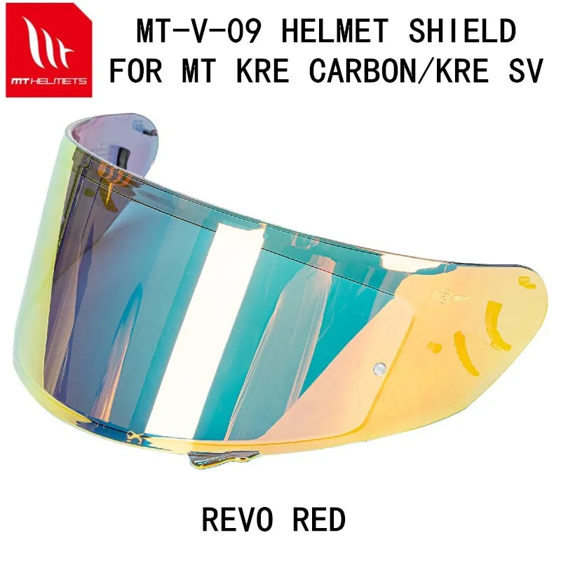 Protector de cristal para casco de MT-V-09, lentes de repuesto originales para MT KRE SV