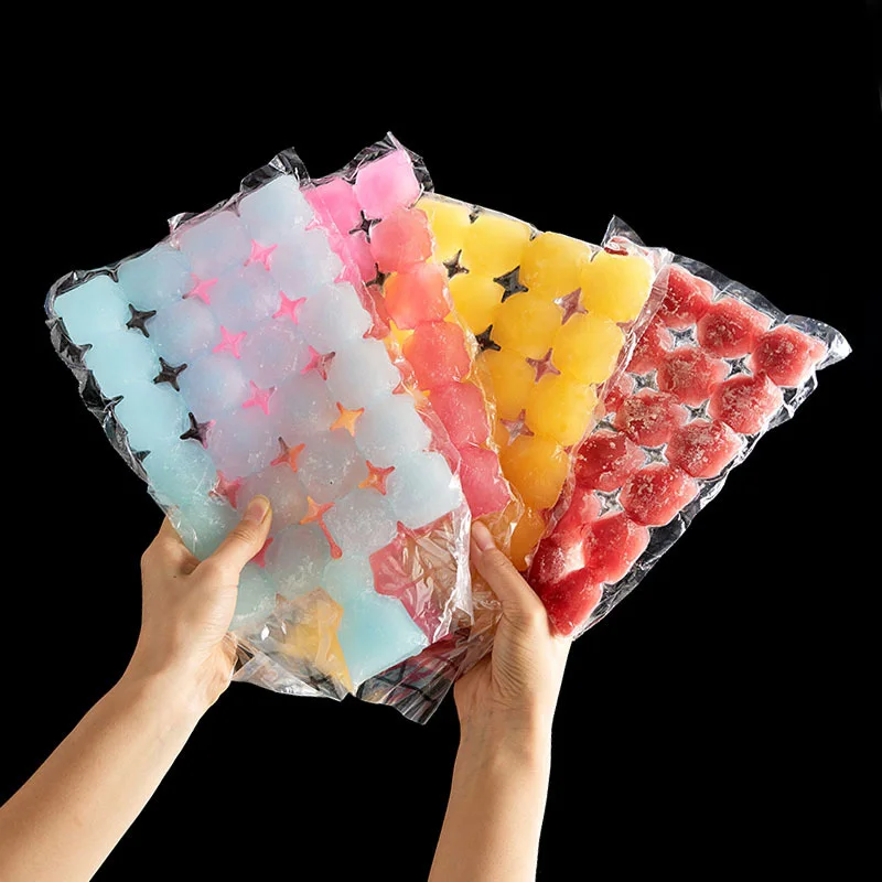 Disposable ice pack plastic ice frame bag ice ice maker