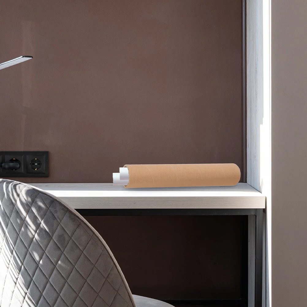 12 قطعة أنبوب تخزين الملصقات للمستندات الفنية يطبع ورقة قابلة لإعادة الاستخدام أنبوب الملصق المحمولة رسم حقيبة بريد #2