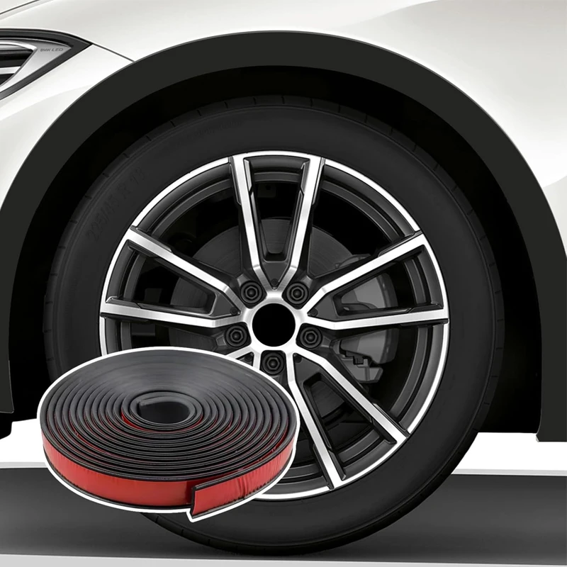 

Car Fender Flares Arches Seal Strip Car Wheel Eyebrow Anti-Collision Strip Universal Fender Flares Edge Bumper Protector Trim