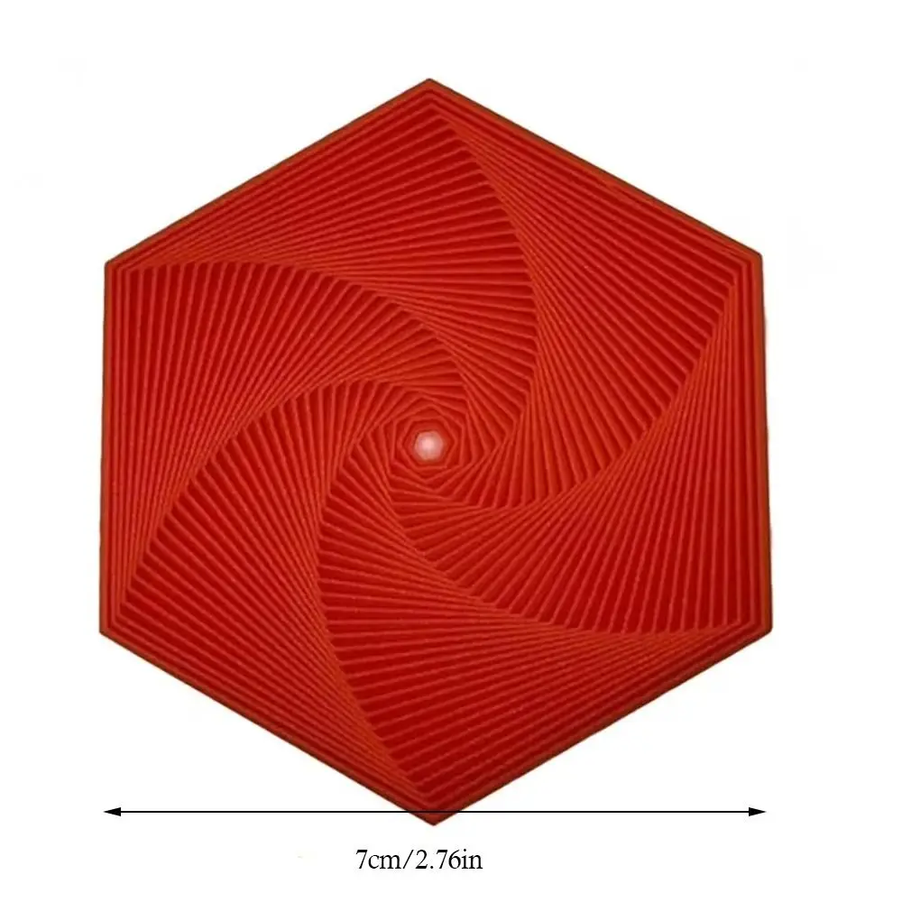 PLA Grappig Anti-stress Fractal Fidget Zeshoek Spelen Zintuiglijk Speelgoed Zeshoek Zeshoek Spiraal Draagbare PLA Kubus Fidget Speelgoed