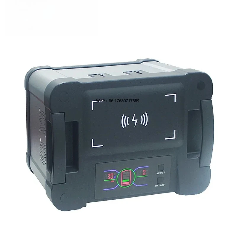 1000W High Power 15A 19.2V 52AH 520000mAh Portable Outdoor Mobile Station Emergency Power Solar Generator LiFePO4 Battery