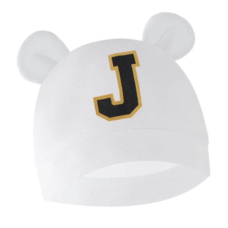 

Hospital Hat Autumn Winter Breathable Toddler Cotton Caps Infant Bear Ear Hat