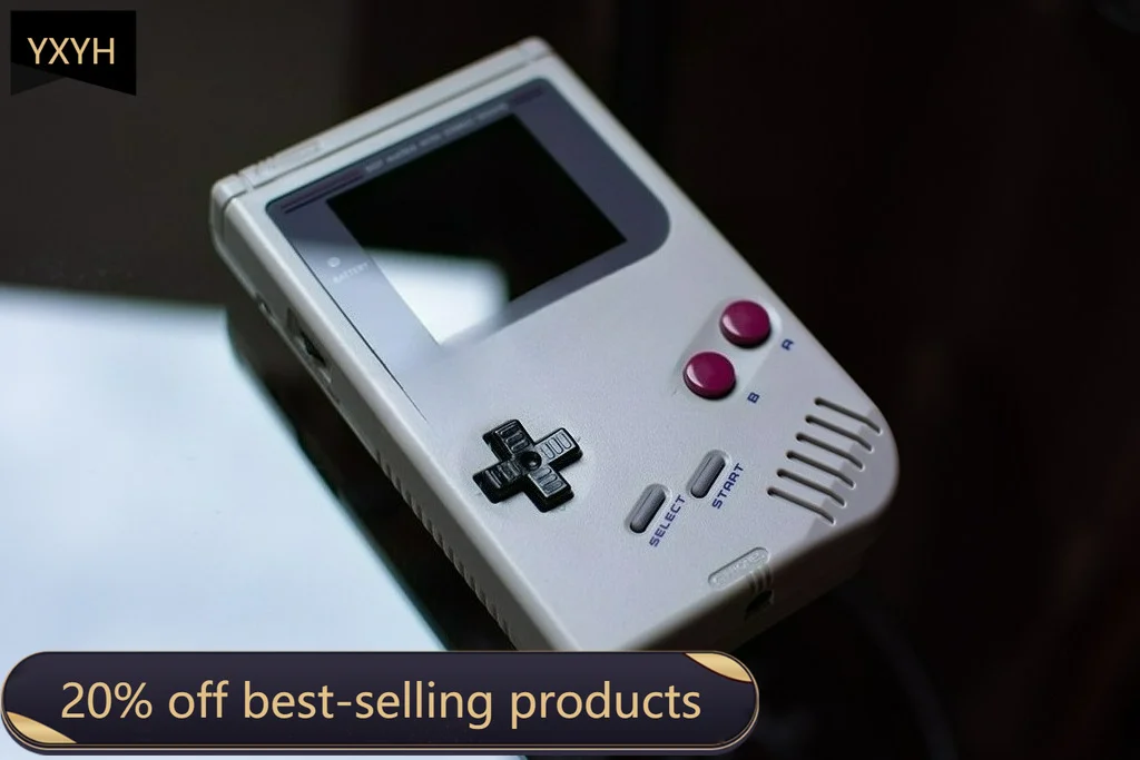 

Japan Original Game Boy DMG-01 Classic Thick Console, IPS High Brightness Backlit Screen Modified Retro Handheld