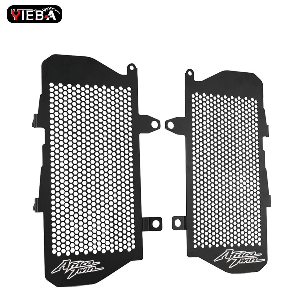 For Honda CRF 1100L 1100 L Africa Twin 2020 2021 2022 2023 CRF1100L Motorcycle Radiator Grille Oil Cooler Guard Cover Protector 3
