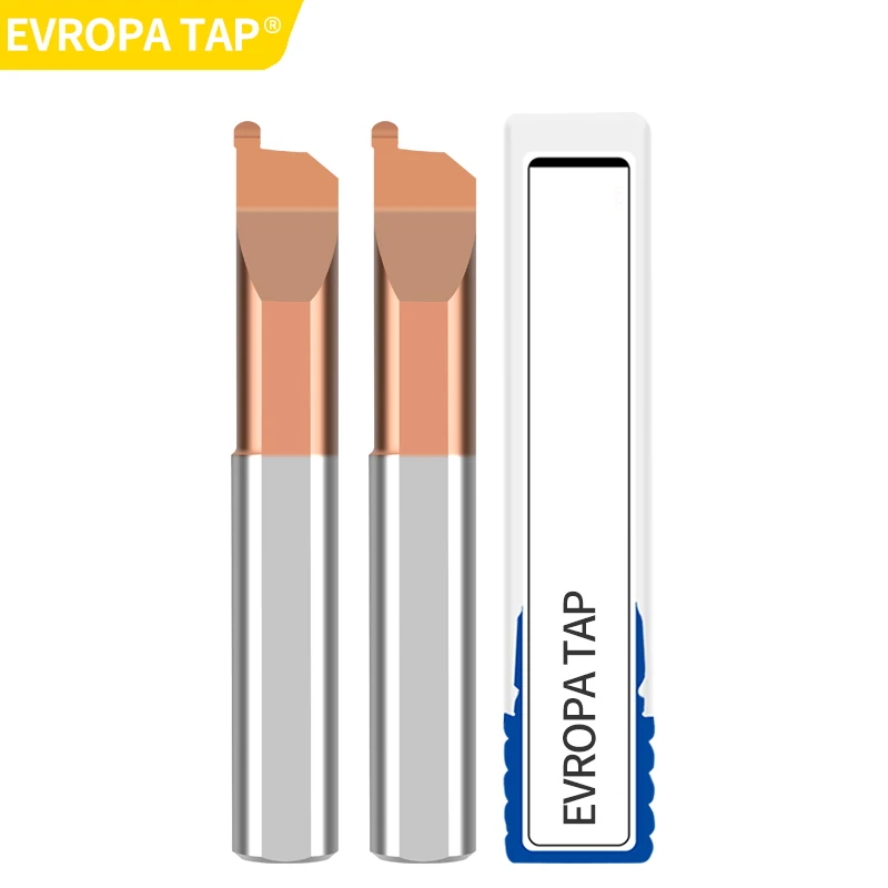 

EVROPA TAP 1PCS CNC Carbide Tungsten Steel Small Bore Boring Knife Mini MZR4 MZR5MZR6 Stainless Steel Aluminum Machining Center