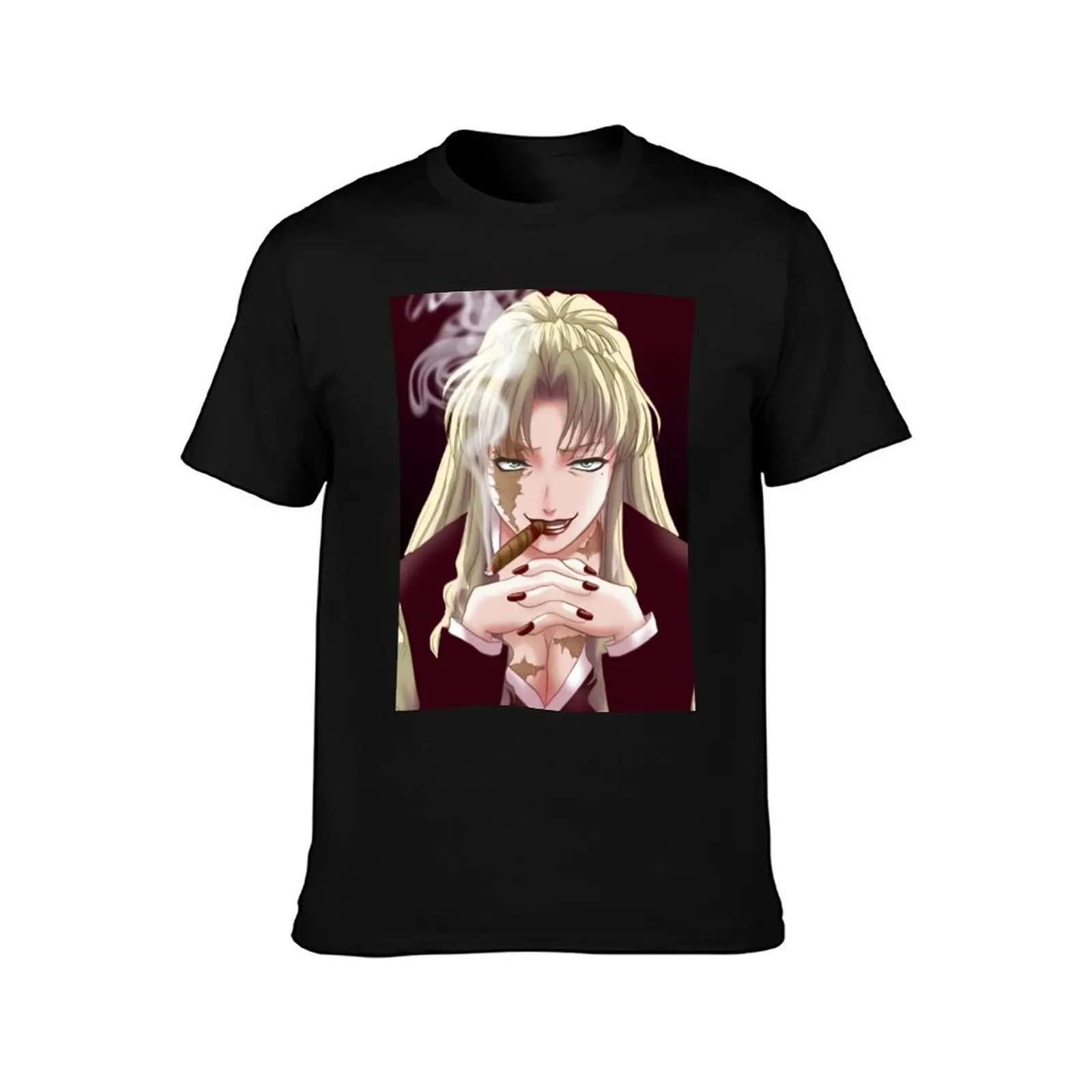 Balalaika Black Lagoon Artwork T-Shirt vintage anime shirt graphic tee shirt slim fit t shirts for men