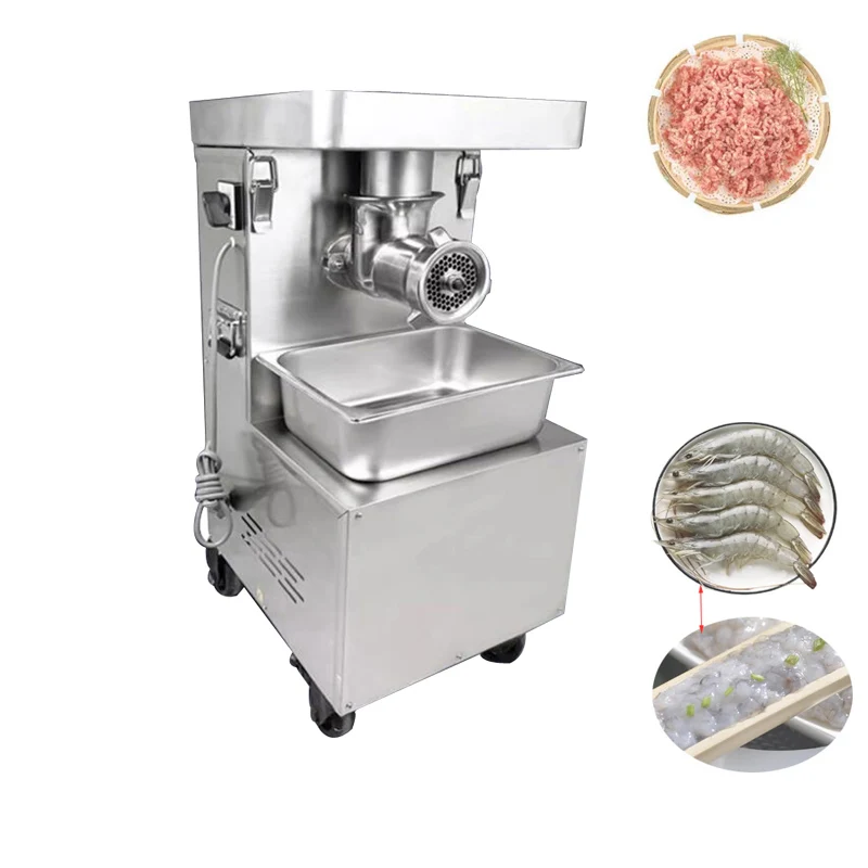 Hot Sale Stainless Steel Meat Grinder Mincer 220V/110V Electric Meat Grinder Sausage Stuffer Shrimp Garlic Chili Grinder