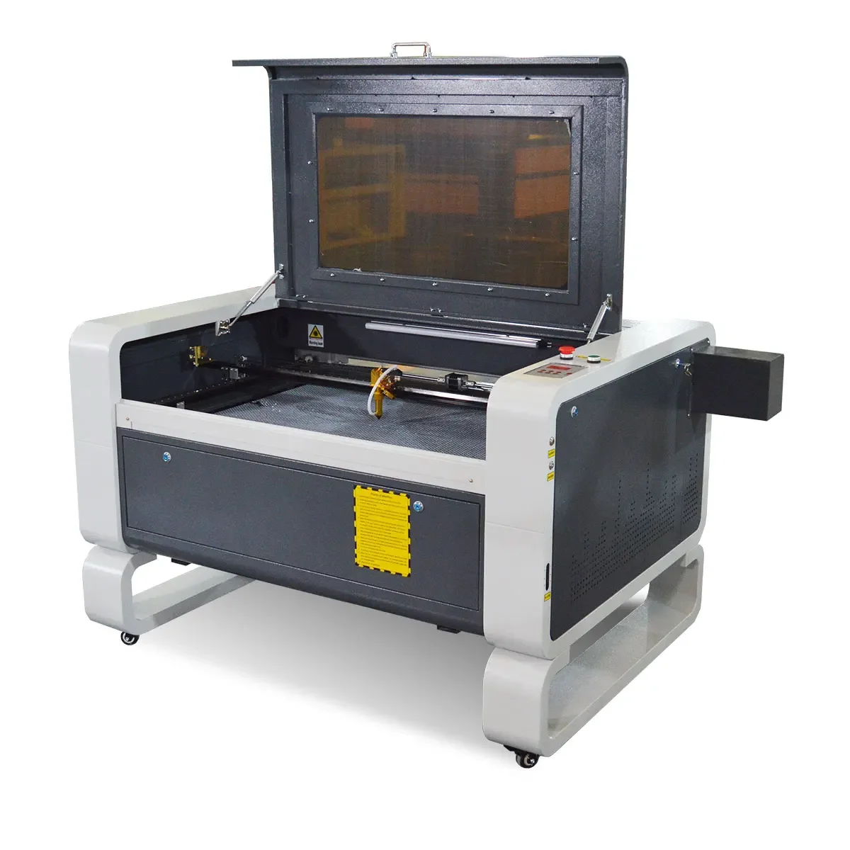 900*600 9060 6090 Laser Engraving And Cutting Machine For Wood With 60W 80W 100W 150W Laser Tube Ruida M3 For Home Use