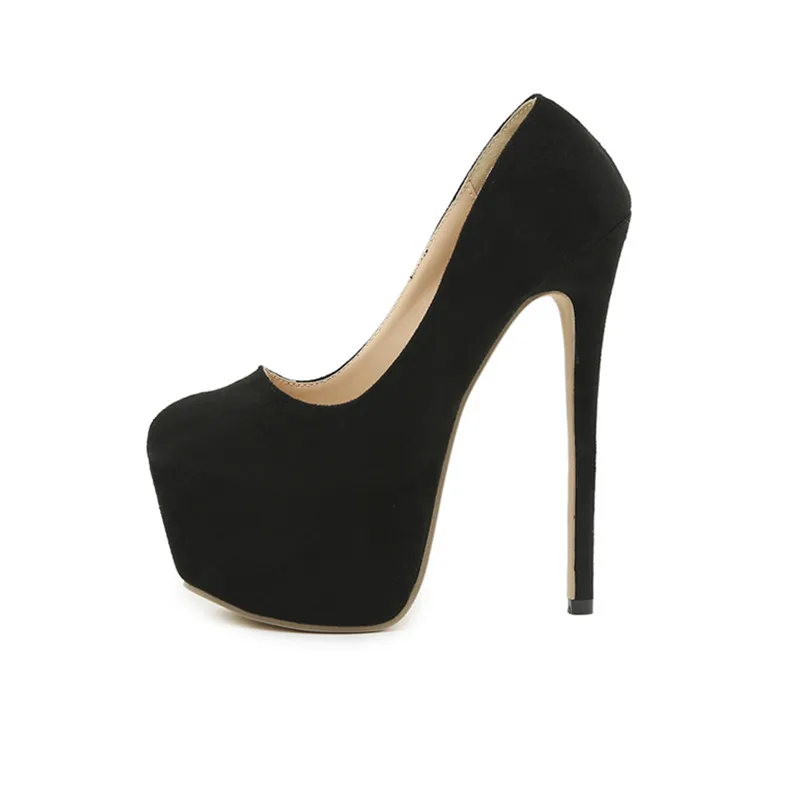 Black high heels.16cm gala heels. Wedding party shoes High heels for ladies