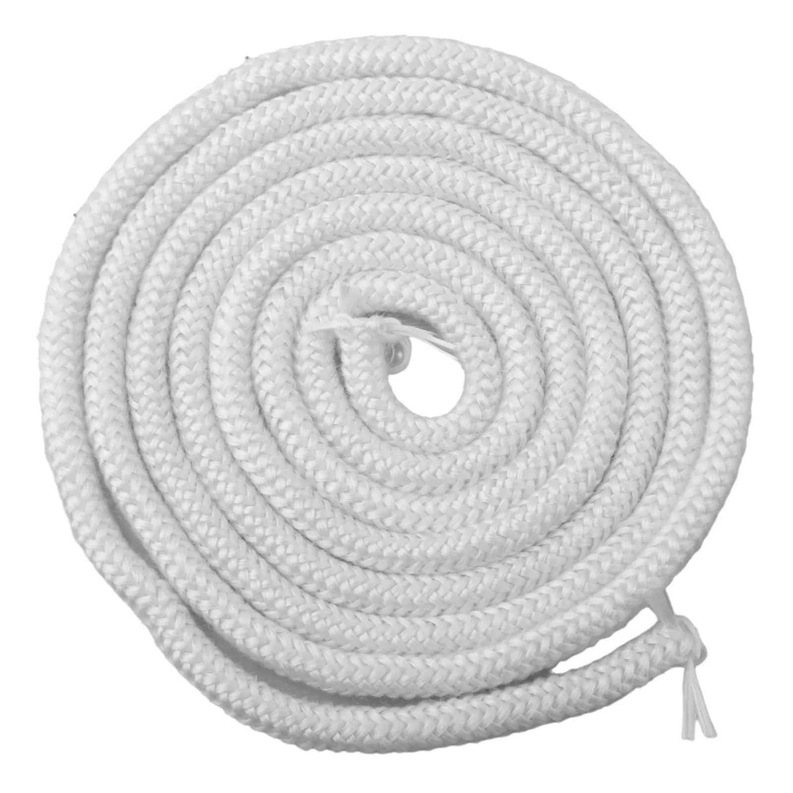 

2M Fireplace Sealing Rope White Stove Fire Rope Wood Burning Stove Log Burner Door Seal High Temperature Resistance 6/8/10/12mm