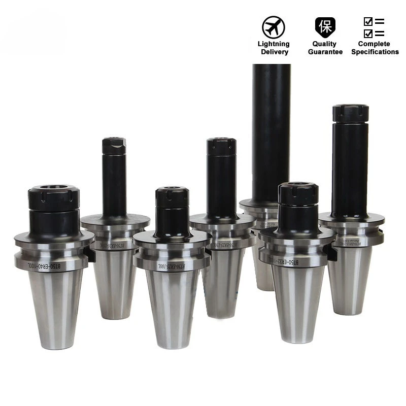 BT50 Tool holder ER16 ER20 ER32 ER40 100mm 150mm keyless collet chuck ER Spring Collet Chuck