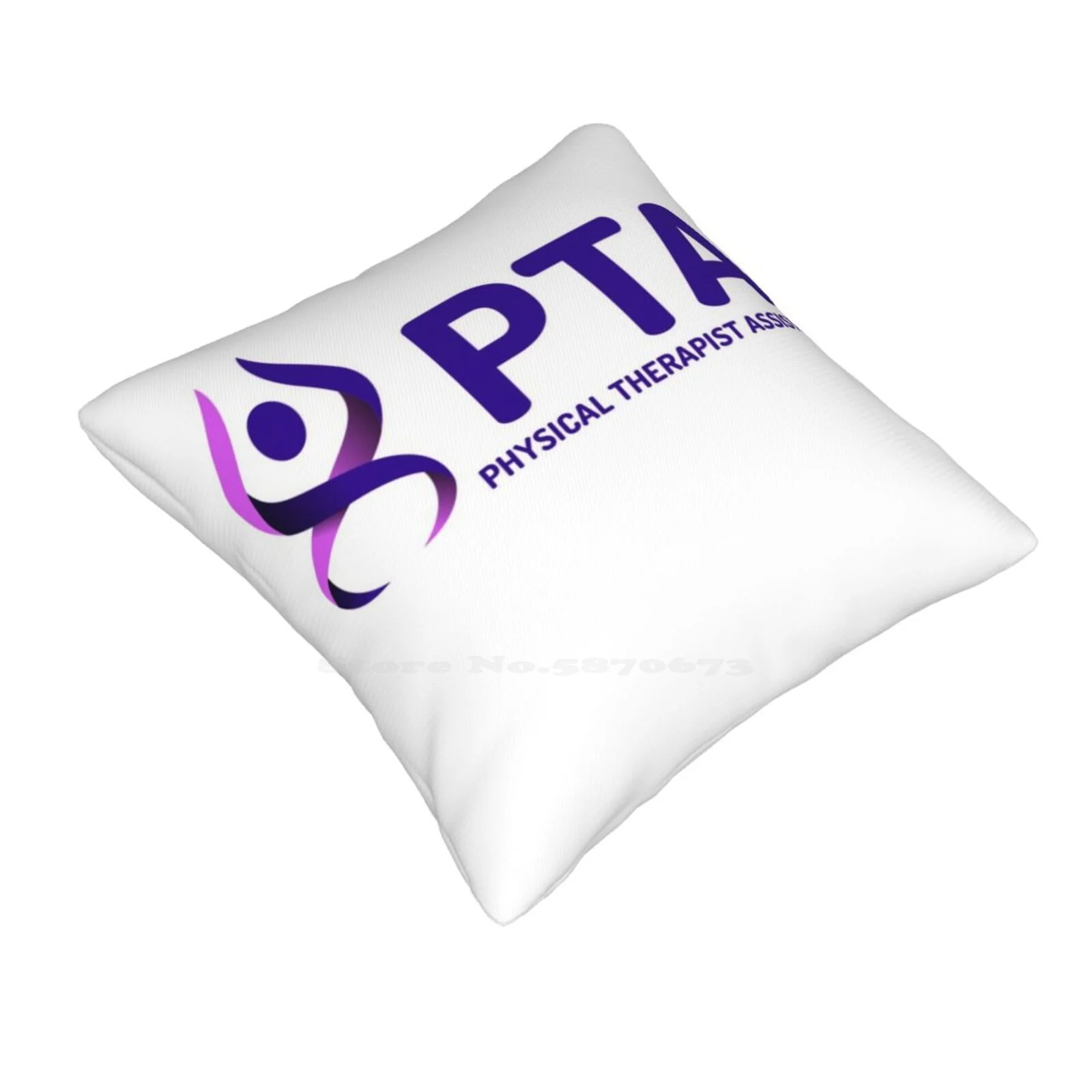 Physical Therapist Assistant Tees Funny Cute Decor Square Pillowcase Wellness Fitness Physiotherapy Physical Therapy Assistant