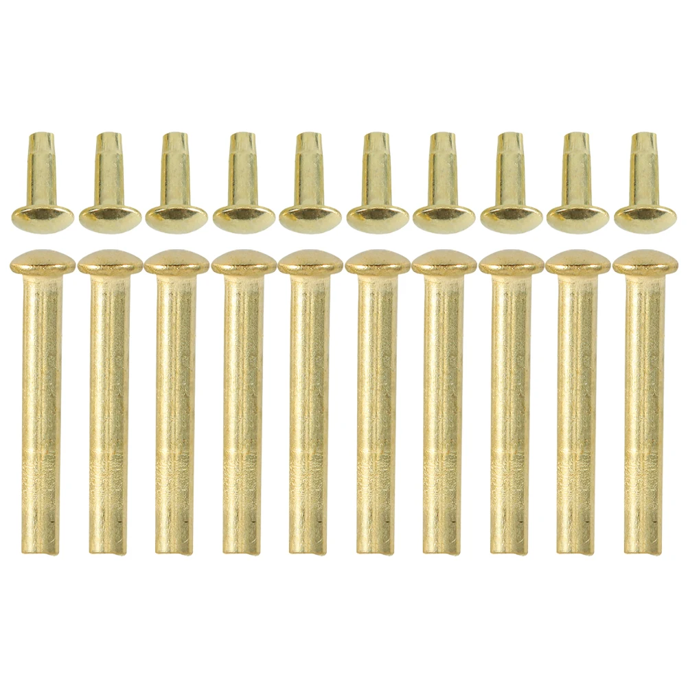 

10 Sets Fan Nail Pendant Folding Parts Shaft Replacement Rivets Hand Accessory Bolt Nuts Fasteners Repairing Kit