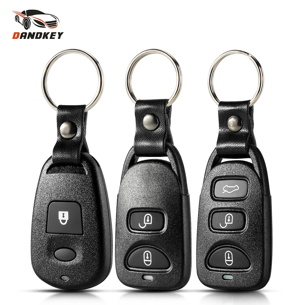 Dandkey Remote Control Car Key Shell 1/2/3/4 BNT Keyless Entry For Hyundai  Santafe Terracan For Kia Smart Key Cover Case