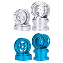 Aluminum Alloy Front Rear Beadlock Wheel Rim Hub for Tamiya Frog Sand Scorcher Grasshopper Hornet 1/10 Buggy Car Upgrade Parts
