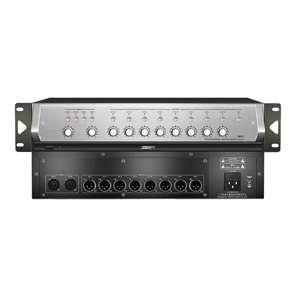 Factory Price 2 in 8 out Audio Signal Distributor